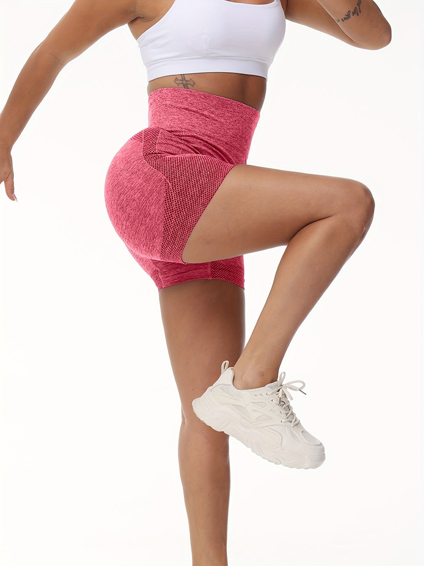 Shorts de Cintura Alta para Mujer - Diseño Esculpidor de Cintura y Levanta Glúteos, Ideal para Deportes y Uso Diario”